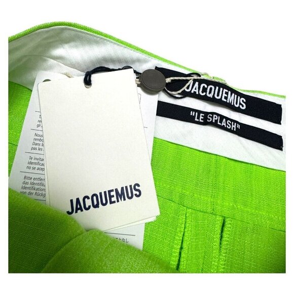 Jacquemus Le Splash 'Le Pantalon Meloia' SILK Trousers Luxury Designer Pants - Picture 3 of 8